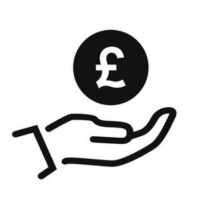 hand holding money